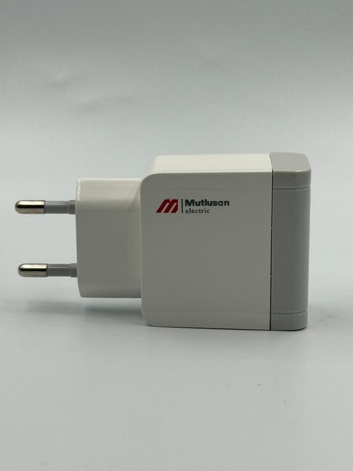 MUTLUSAN USB+TYPE-C FİŞ ADAPTÖR 2,4A