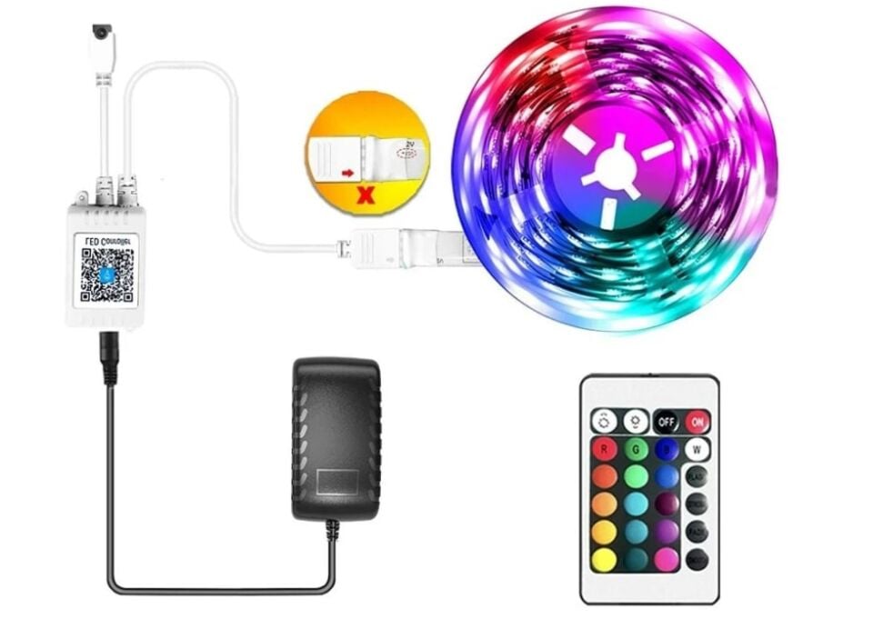 CATA CT-4557 RGB ŞERİT LED SET 54 ÇİP 2835