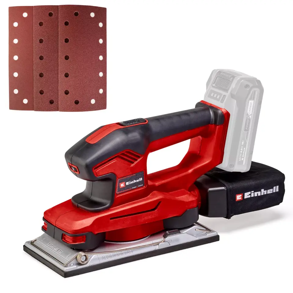 EİNHELL 4460720 TE-OS 18/230 Lİ SOLO AKÜLÜ TİTREŞİM ZIMPARA