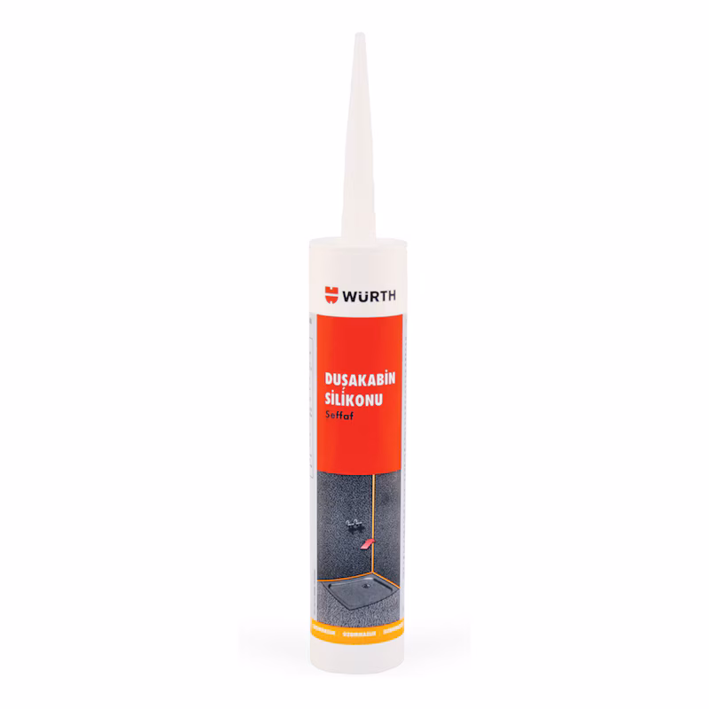 SİLİKON WÜRTH DUŞAKABİN ŞEFFAF 310ML