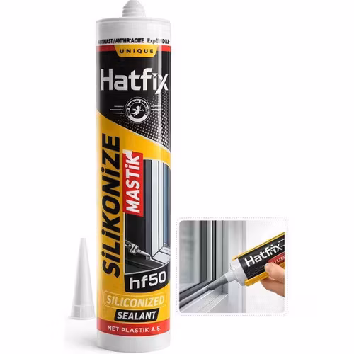 MASTİK HATFİX SİLİKONİZE KREM  500GR