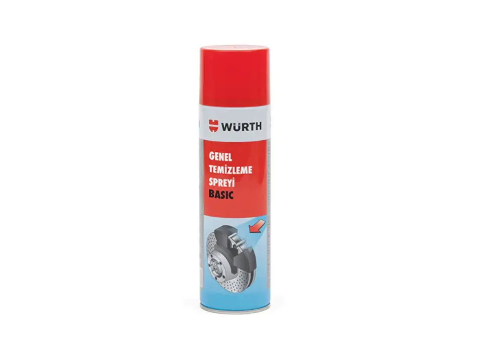 WÜRTH BALATA VE GENEL TEMİZLEME SPREYİ 500 ML