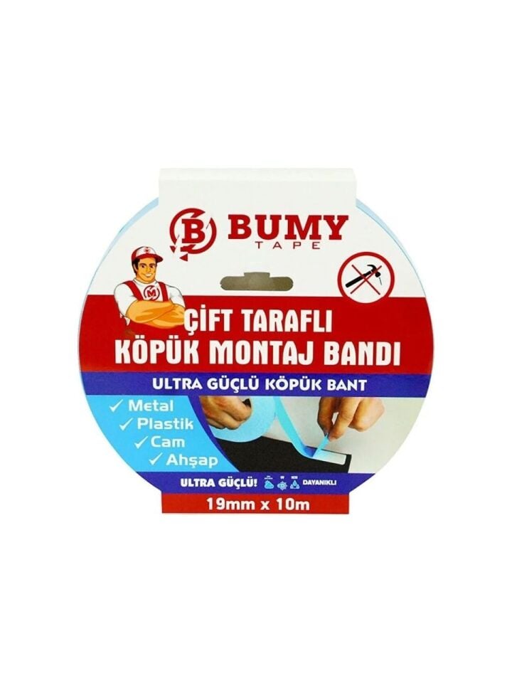 BUMY KÖPÜK MONTAJ BANDI 19MM*10MT