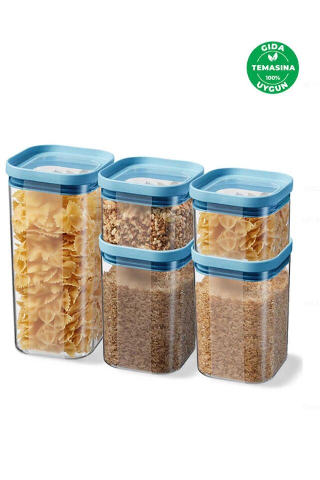 PRİMANOVA M-SKS04-16-02 SEOUL BUZDOLABI SAKLAMA KABI SETİ(2*550ML+2*1200ML+1800ML)