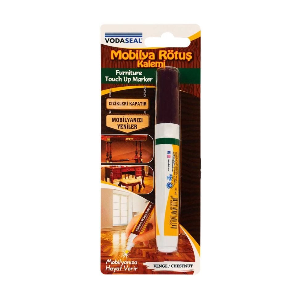 VODASEAL MOBİLYA RÖTUŞ KALEMİ VENGE BİLİSTERLİ MRK14