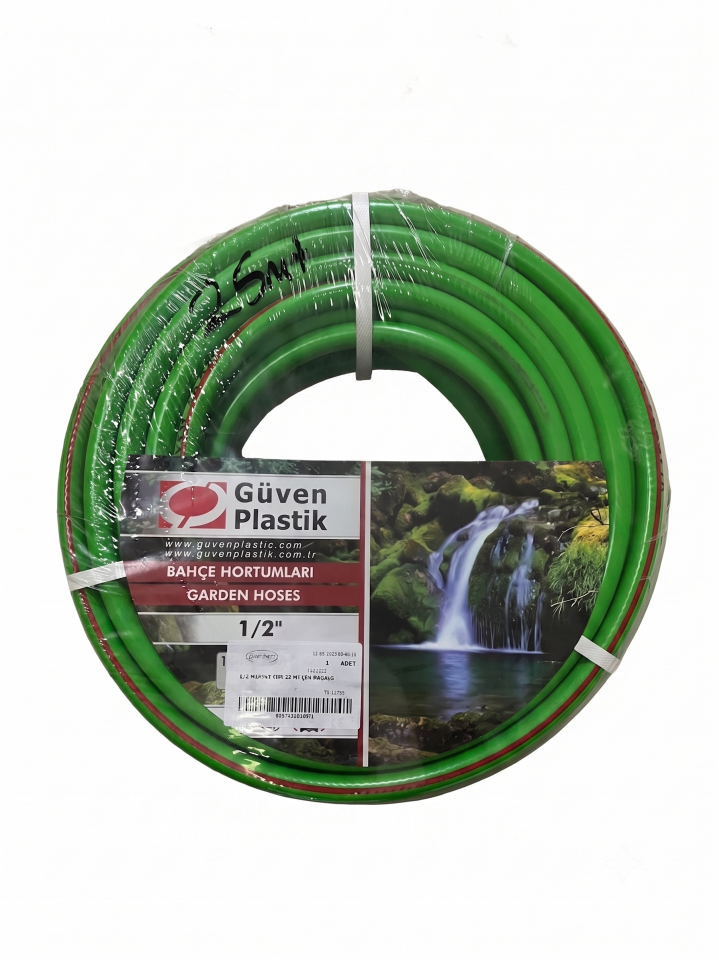 GÜVEN PLASTİK 1/2 (25MT) MARKET TİPİ ÇİM ÖRGÜLÜ 1225CO