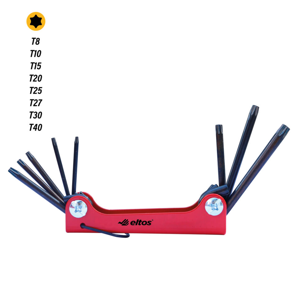 ELTOS CAT008 ÇAKI T0RX ALYAN SETİ 8 PARÇA