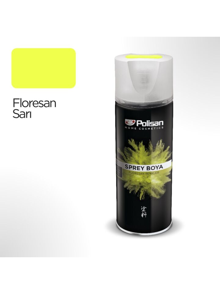 POLİSAN- FLORESAN SARI 516 SPREY BOYA