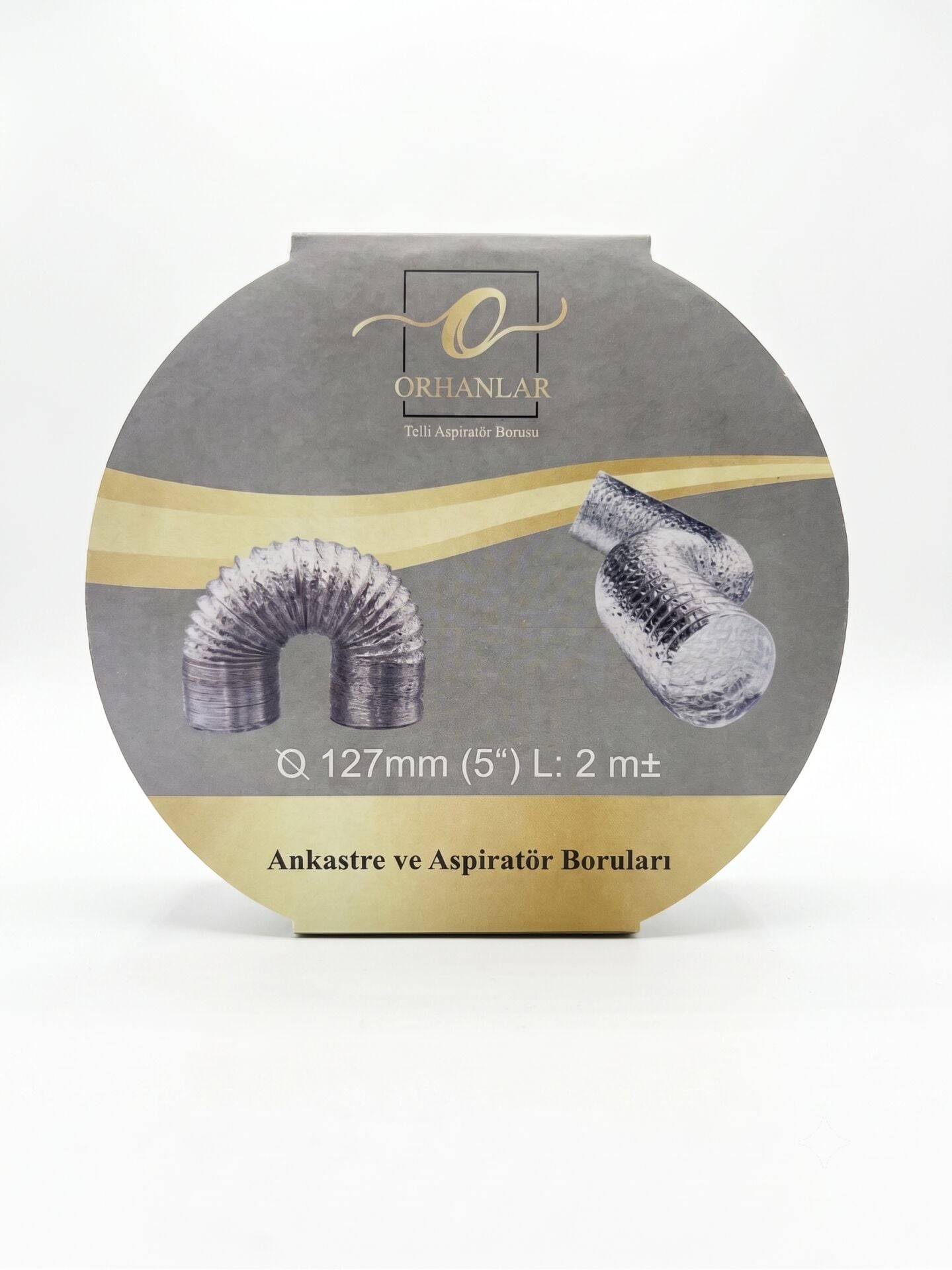 2 MT TELLİ SPİRAL BORU 127 mm