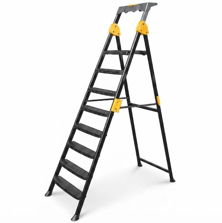 SGS1177 7+1 BASAMAKLI METAL MERDİVEN PROSTEP
